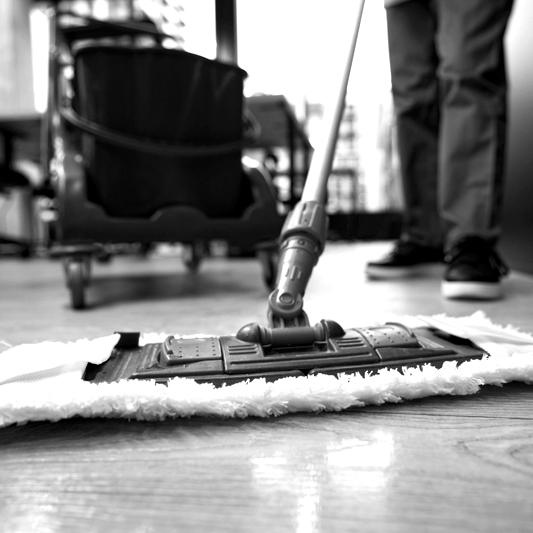 Varios servicios de limpieza y mantenimiento